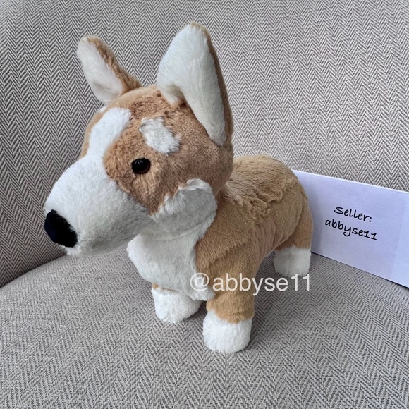 Jellycat Medium Betty Corgi Dog Plush Toy NWT Authentic BET3C